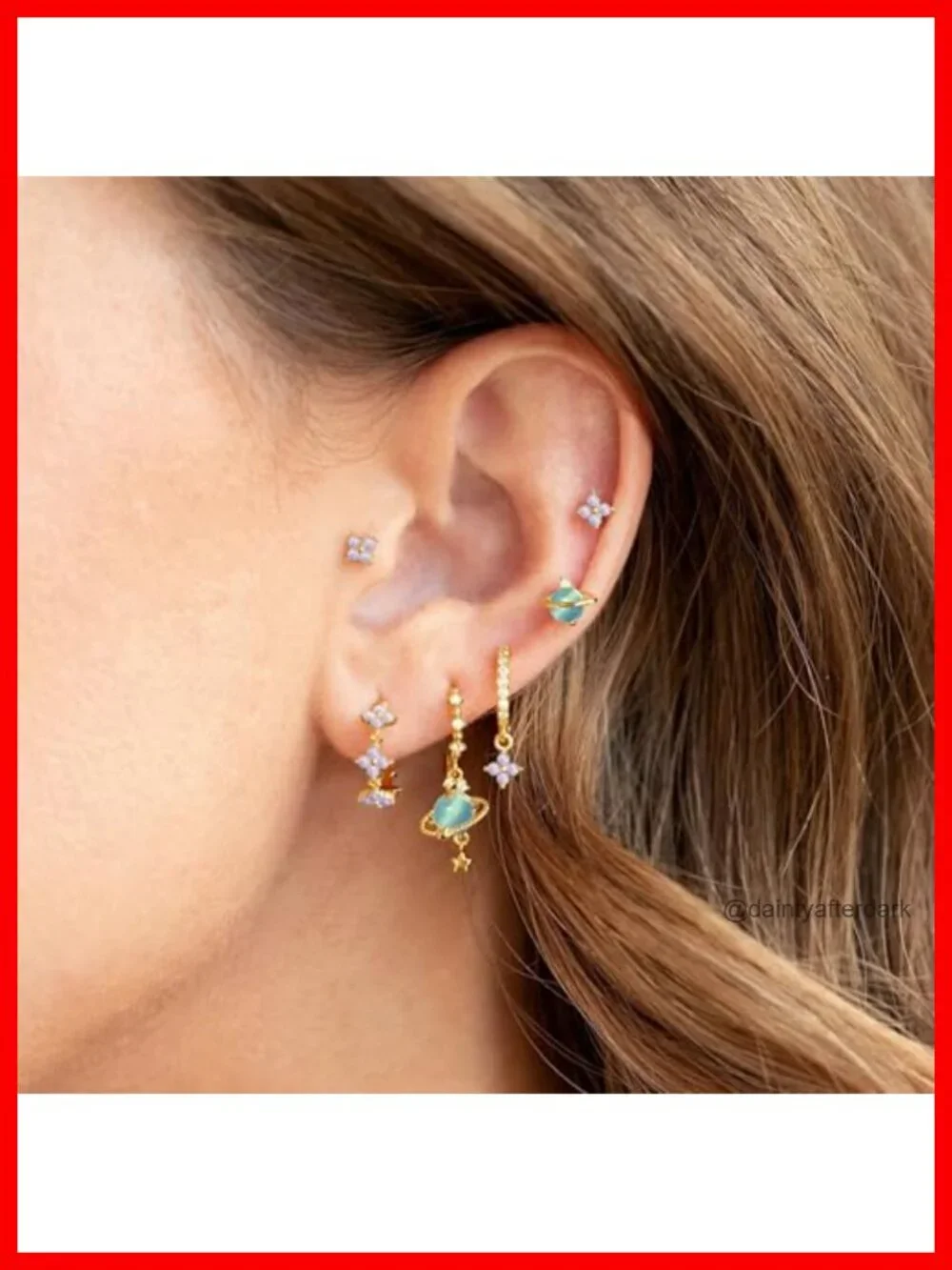 N/A piece earring